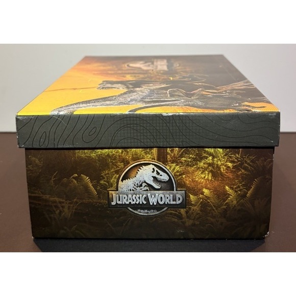 Jurassic World Toddler Boys Athletic Light-up Sneakers Multicolor T. Rex Youth 1 - Picture 16 of 16